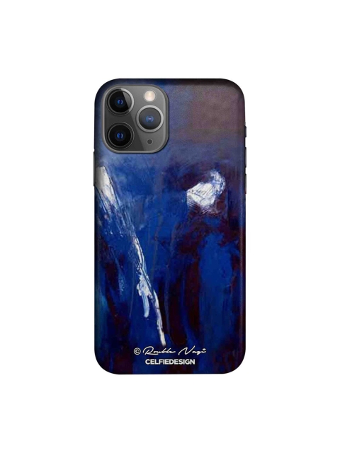 

CelfieDesign Blue Rainfall Printed iPhone 11 Pro Max Slim Back Case