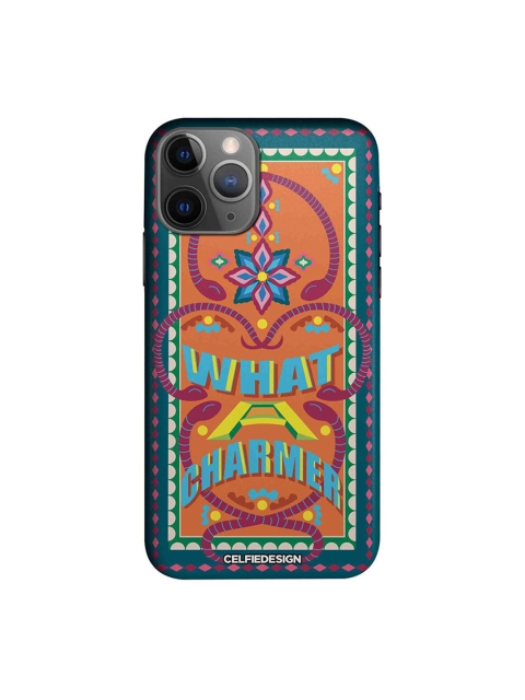 

CelfieDesign Orange & Multicoloured What A Charmer iPhone 11 Pro Max Slim Back Case