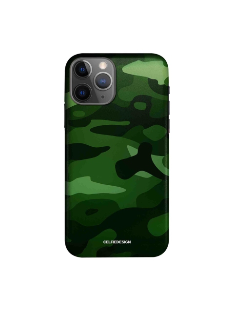 

CelfieDesign Green Camo Hunter Printed iPhone 11 Pro Max Back Case