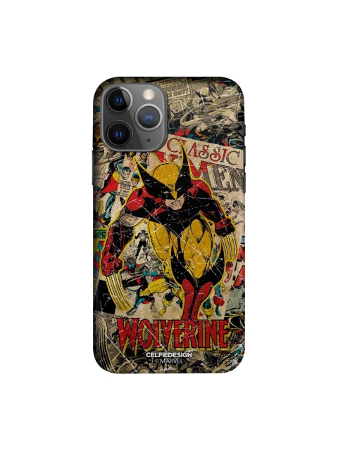 

CelfieDesign Multicoloured Comic Wolverine for iPhone 11 Pro Max Slim Back Case, Multi