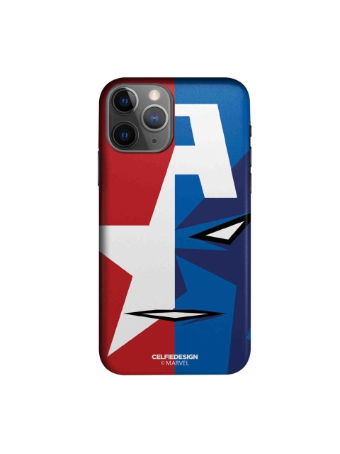 

CelfieDesign Blue & Red Face Focus Captain America Slim Case For iPhone 11 Pro Max