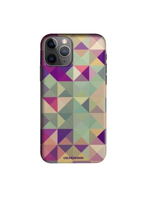 

CelfieDesign Multicoloured Kaleidoscope - iPhone 11 Pro Max Slim Back Case, Multi