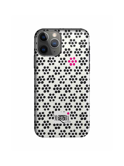 

CelfieDesign White Masaba Boondi Print iPhone 11 Pro Max Slim Case