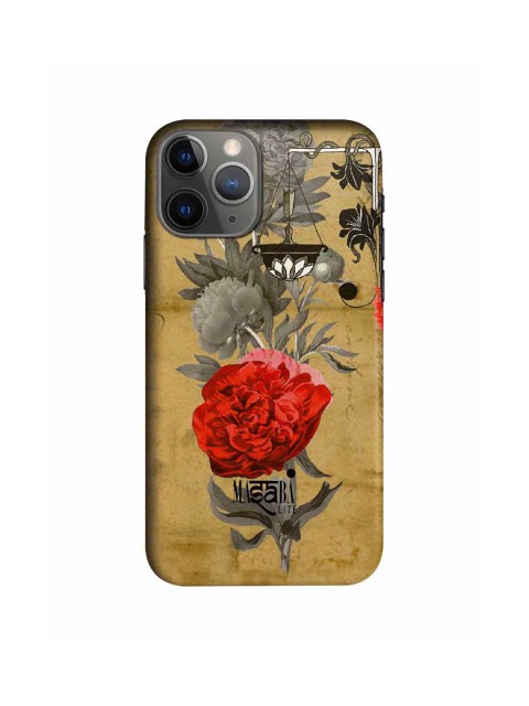 

CelfieDesign Yellow Masaba Floral Scale iPhone 11 Pro Max Slim Back Case