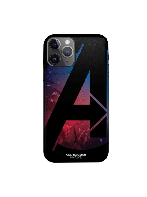 

CelfieDesign Multicolored A For Avengers iPhone 11 Pro Max Slim Back Case, Multi
