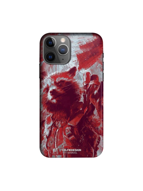 

CelfieDesign Multicolored Charcoal Art Rocket iPhone 11 Pro Max Slim Back Case, Multi