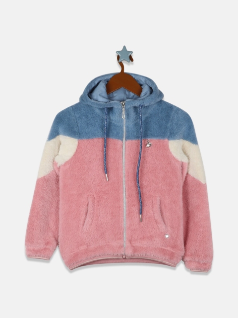 

Monte Carlo Girls Pink & Blue Hooded Sweatshirt