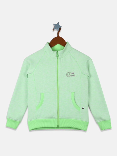 

Monte Carlo Girls Green Solid Sweatshirt