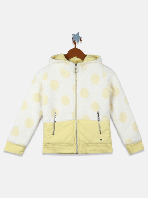 

Monte Carlo Girls Multicoloured Printed Hooded Sweatshirt, Multi