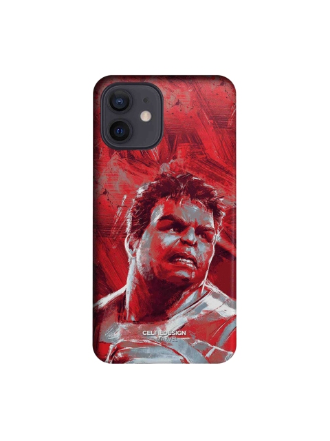 

CelfieDesign Red & White Hulk iPhone 12 Slim Back Case