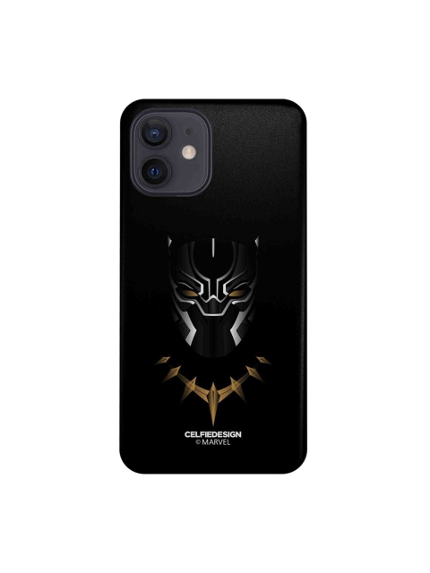 

CelfieDesign Black & Grey Black Panther iPhone 12 Slim Back Case
