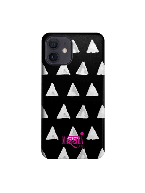 

CelfieDesign Black & Grey Masaba Cone iPhone 12 Slim Back Case