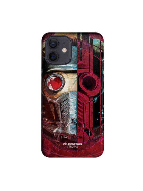

CelfieDesign Red & Black Grunge Suit StarLord iPhone 12 Back Case