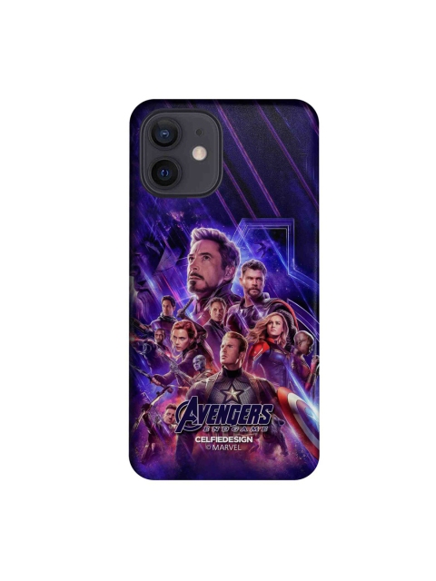 

CelfieDesign Blue & Red Avengers Endgame Poster iPhone 12 Slim Back Case