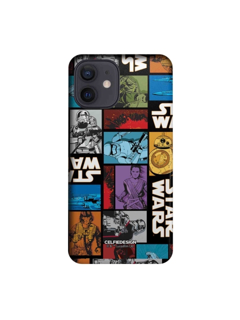 

CelfieDesign Blue & White The Force Awakens iPhone 12 Slim Back Case