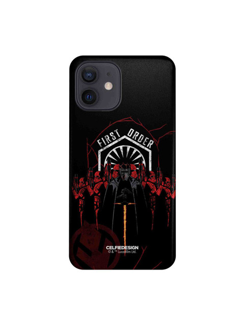 

CelfieDesign Black & Red First Order iPhone 12 Slim Back Case