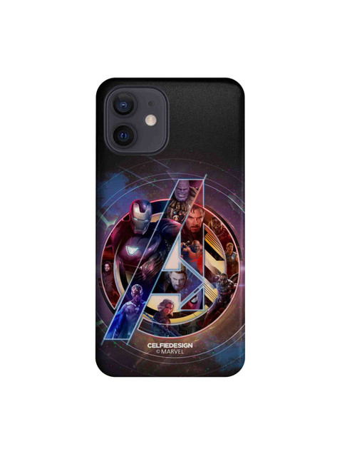 

CelfieDesign Purple & Red Avengers Infinity World iPhone 12 Slim Back Case