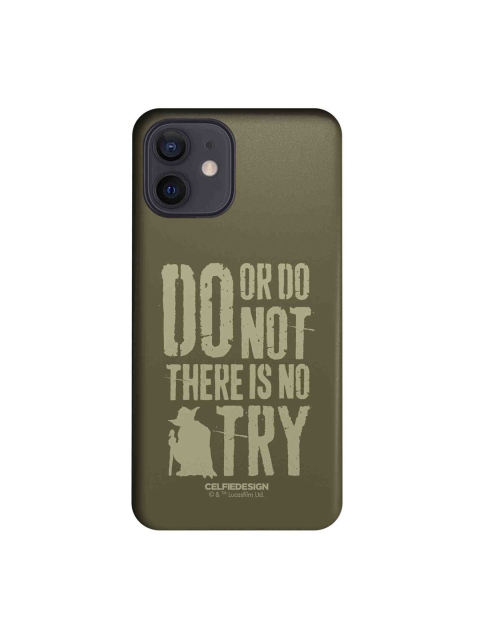 

CelfieDesign Beige Yoda Theory Plastic iPhone 12 Slim Back Case
