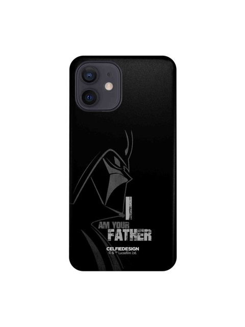 

CelfieDesign Black & White I Am Your Father iPhone 12 Slim Back Case