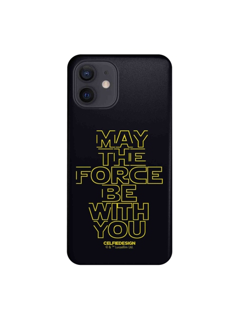 

CelfieDesign Black & Yellow Classic Star Wars iPhone 12 Slim Back Case
