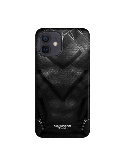 

CelfieDesign Black Suit Up Black Panther Printed iPhone 12 Slim Back Case