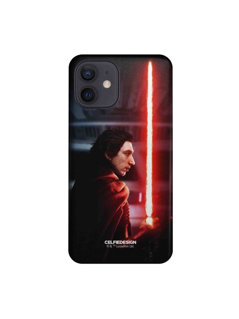 

CelfieDesign Black & Red Light Saber iPhone 12 Slim Back Case