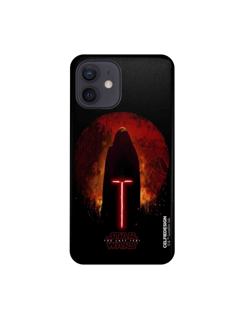 

CelfieDesign Black & Red Embrace The Darkness Withini iPhone 12 Slim Back Case