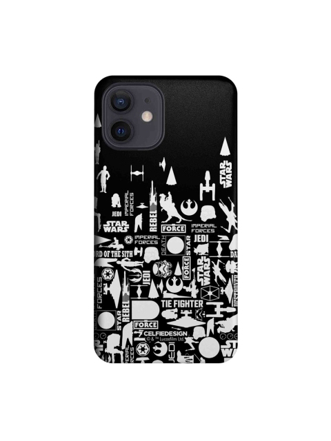 

CelfieDesign Black & White Star Wars Era iPhone 12 Back Case