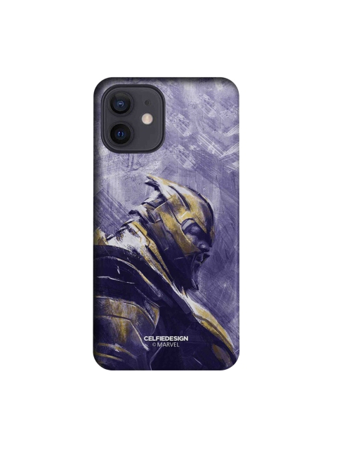 

CelfieDesign Purple Thanos Suited Up iPhone 12 Slim Back Case