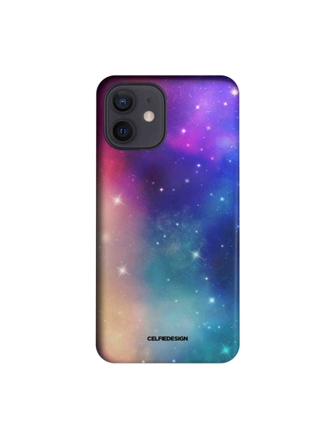 

CelfieDesign Blue & Purple Sky Full of Stars iPhone 12 Slim Back Case