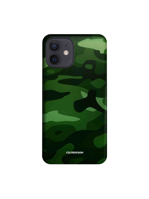 

CelfieDesign Green Camo Hunter iPhone 12 Slim Back Case