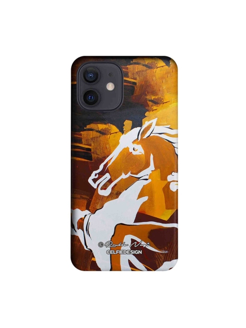 

CelfieDesign Yellow & White Glory Run iPhone 12 Slim Back Case
