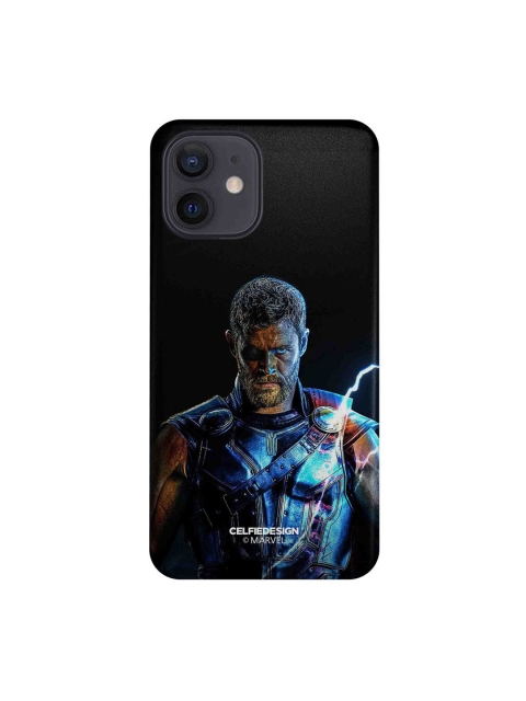 

CelfieDesign Black & Blue The Thor Triumph Printed iPhone 12 Slim Back Case