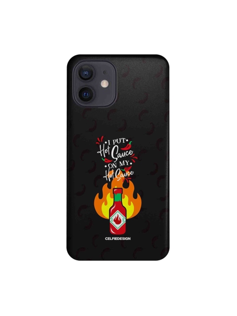 

CelfieDesign Black & White Hot Sauce iPhone 12 Slim Back Case