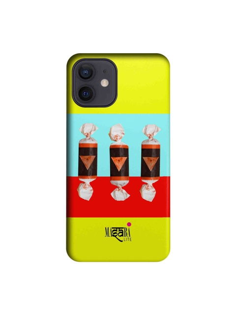 

CelfieDesign Yellow & Blue Masaba Cone Candy iPhone 12 Slim Back Case