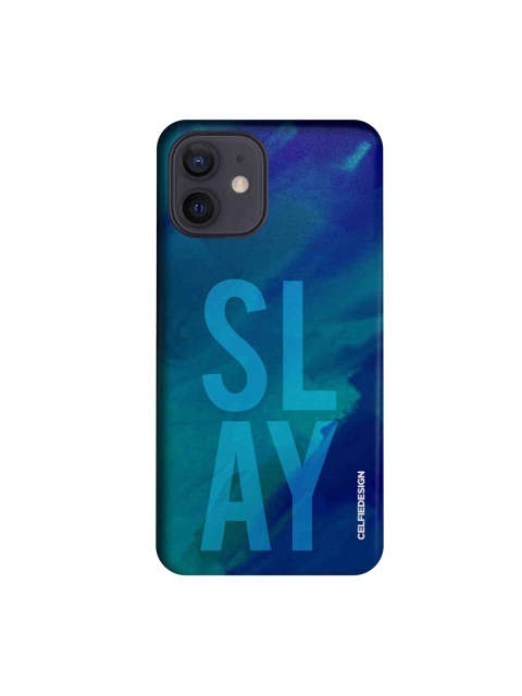 

CelfieDesign Blue Slay iPhone 12 Slim Back Case