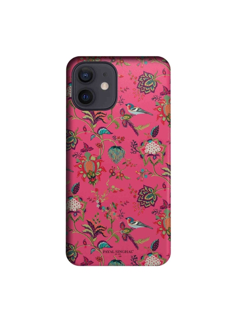 

CelfieDesign Pink & Green Payal Singhal Chidiya iPhone 12 Back Case