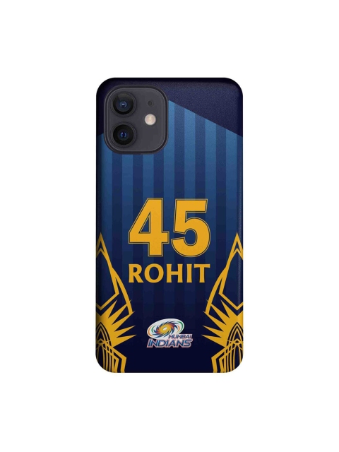 

CelfieDesign Blue & Yellow Mumbai Indians Gear Up iPhone 12 Slim Back Case