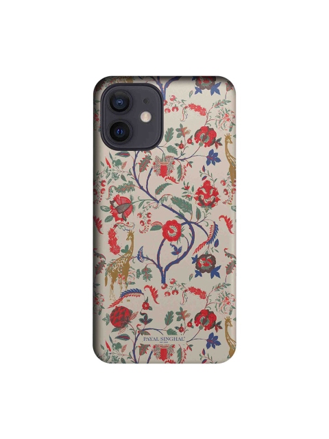 

CelfieDesign Multi-Coloured Payal Singhal Giraffe Print iPhone 12 Back Case