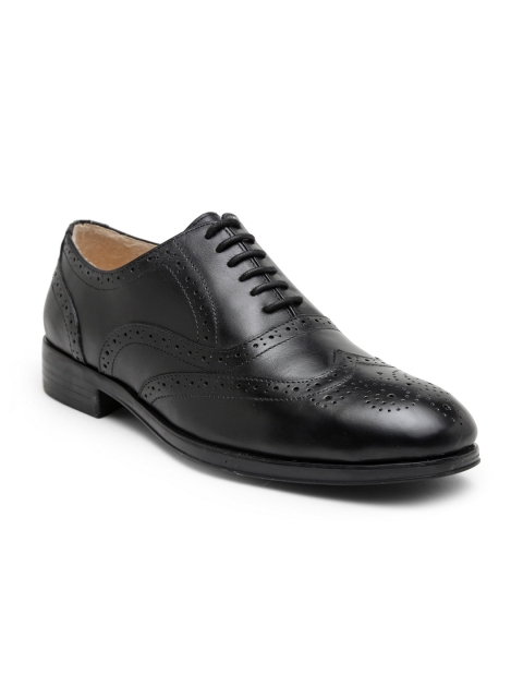 

BEAVER Men Black Formal Brogues Shoes
