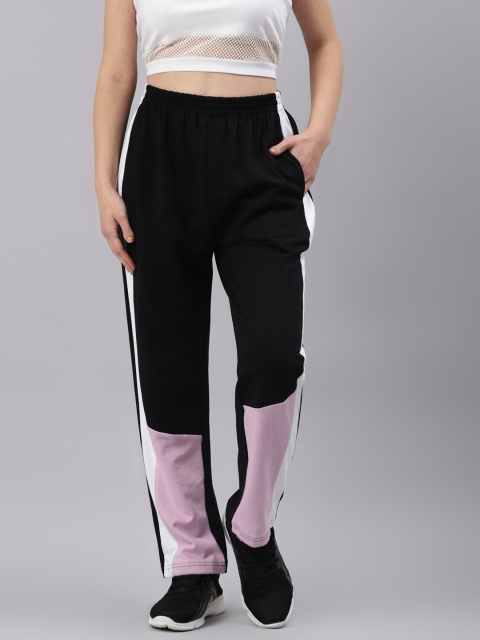 

Laabha Women Black Regular Fit Stylish Track Pants