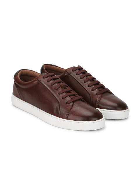 

Ted Baker Men Brown Leather Sneakers