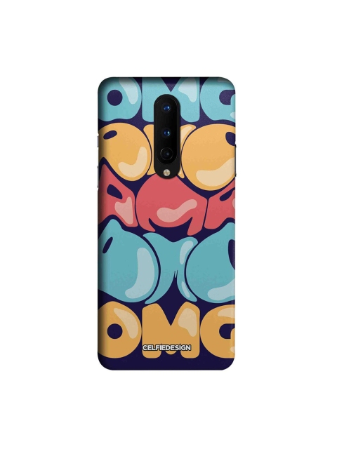 

CelfieDesign Blue & yellow Typography Printed OnePlus 8 Slim Back Case