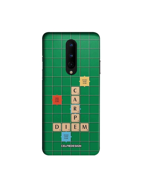 

CelfieDesign Green & Beige Scrabble Game OnePlus 8 Slim Back Case