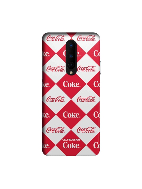 

CelfieDesign White & Red Coke Mozaic Printed iPhone 12 Slim Back Case