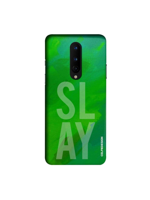 

CelfieDesign Green Slay Plastic OnePlus 8 Slim Back Case