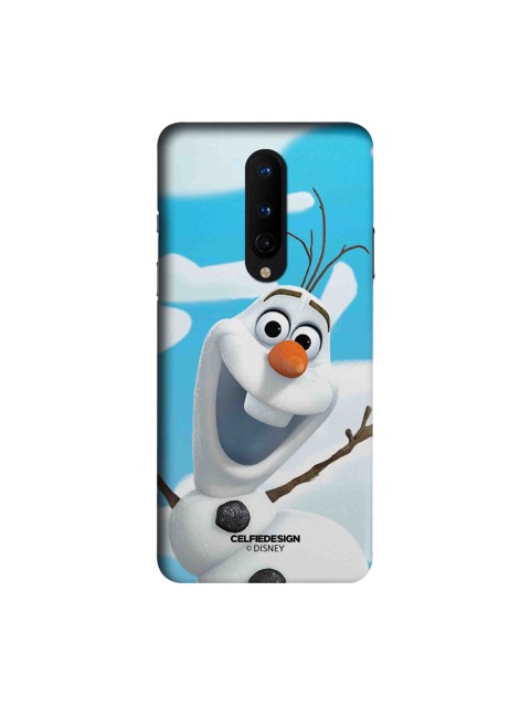 

CelfieDesign White & Blue Oh Olaf Oneplus 8 Slim Back Case