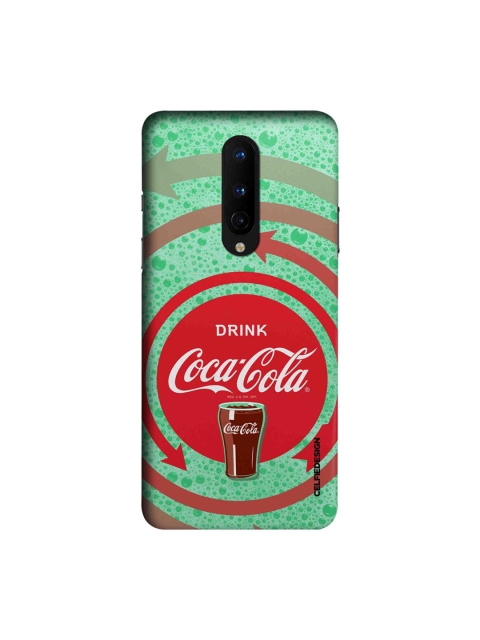

CelfieDesign Red & Green Around the Coke Printed Oneplus 8 Slim Back Case