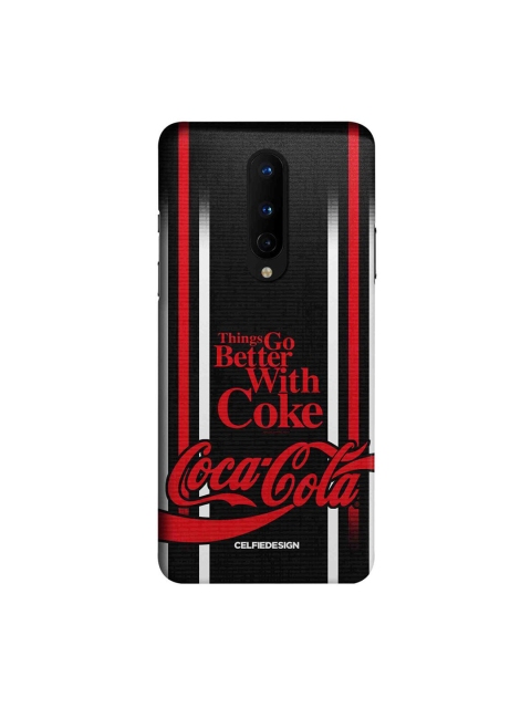 

CelfieDesign Multi-Coloured Better With Coke Black OnePlus 8 Back Case