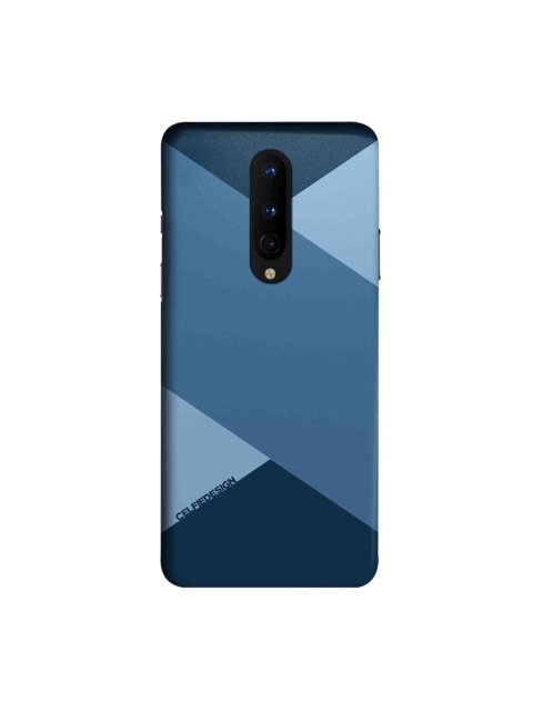 

CelfieDesign Blue Printed Plastic OnePlus 8 Slim Back Case